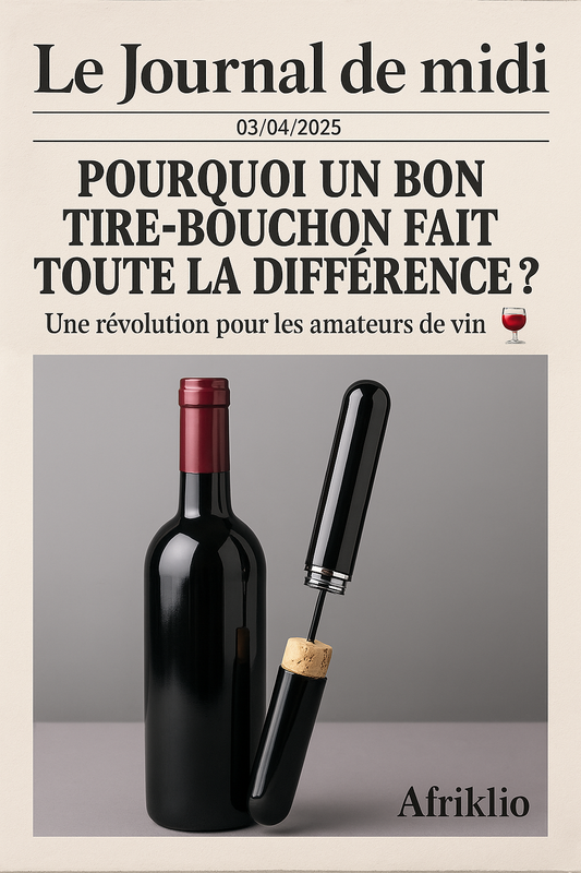 📰 Pourquoi un Bon Tire-Bouchon Fait Toute la Différence ? Une Révolution pour les Amateurs de Vin 🍷